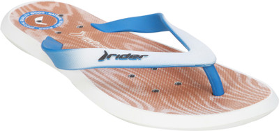 

Rider Flip Flops, White-blue