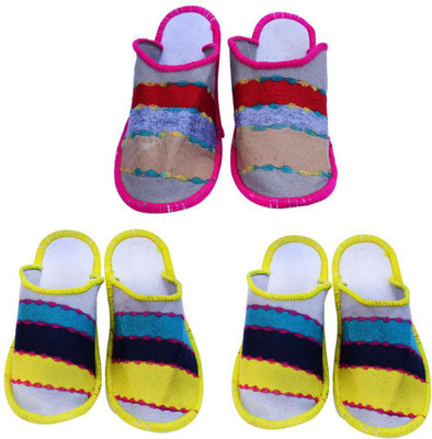 

Shree Sai Slippers, Yellow