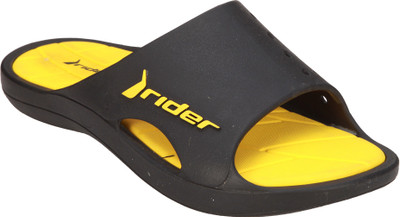 

Rider Flip Flops, Black-yellow