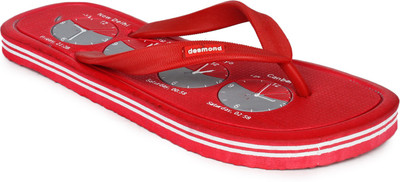 

Desmond 11E Mens Hawai Flip Flops, Red