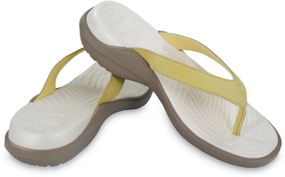 

Crocs Flip Flops, Beige