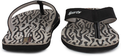 

11e V Strap Flip Flops, Grey