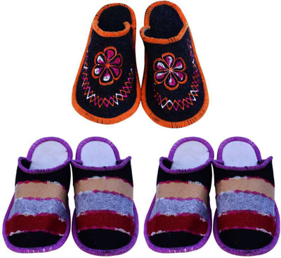 Shilipi Perokars Slippers, Multicolor