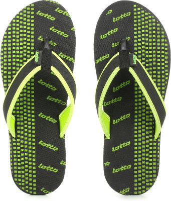 

Lotto Sumo Flip Flops, Black green