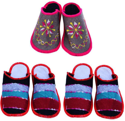 Champaliya Slippers, Multicolor