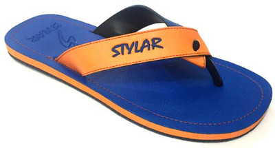 

Stylar Miller Flip Flops, Blue;orange