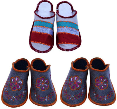 Shree Sai Slippers, Brown
