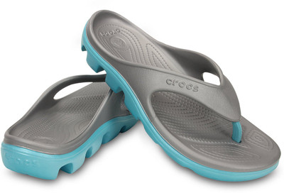 

Crocs Flip Flops, Silver