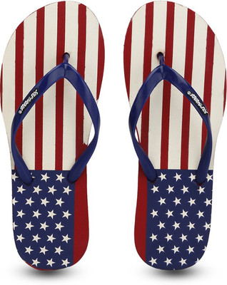 

Sole Threads USA Women Flip Flops, Red;blue