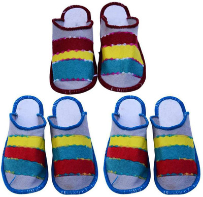 Champaliya Slippers, Multicolor
