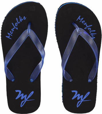 

Menfolks Flip Flops, Blue::black
