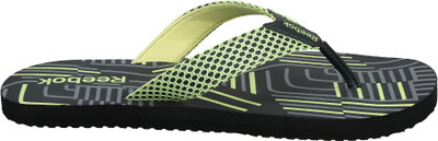 REEBOK SPORT FLIP Flip Flops, Gravel/luminous lime/grey