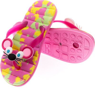 

Happy Bachpan Boys & Girls Slipper Flip Flop(Pink