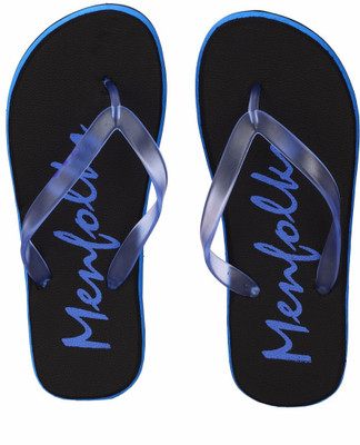 

Menfolks Flip Flops, Blue::black