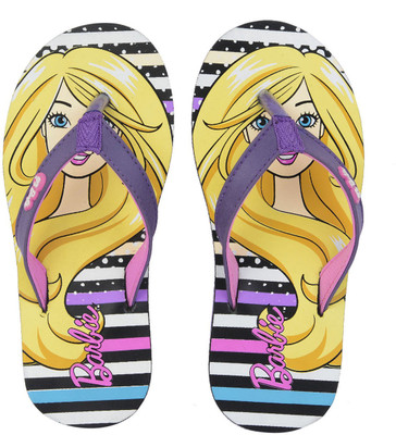 

Barbie Girls Slipper Flip Flop(Purple, Purple/pink