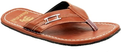 GUARDIAN Men Slippers(Tan , 10 UK/India)