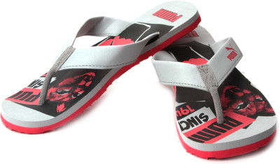 

Puma Stamp Ct Flip Flops, 03;quarry;black;barberry