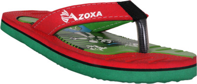 

Azoxa Boys Slipper Flip Flop(Red