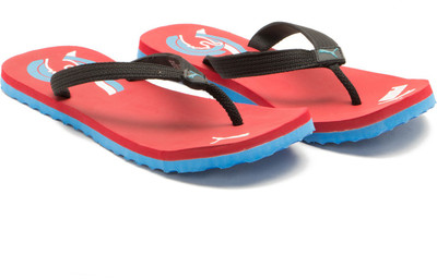 

Puma Slippers, Black::red::blue