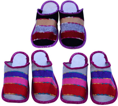 

Shilipi Perokars Slippers, Multicolor