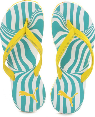

Puma Charon DP Women Slippers, White;atlantis;buttercup