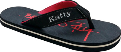 

Katty Boys Slipper Flip Flop(Black, Multicolor
