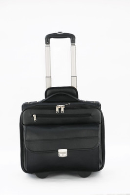 

Mboss Overnight Strolley with Rain Cover Laptop Bag(Black)