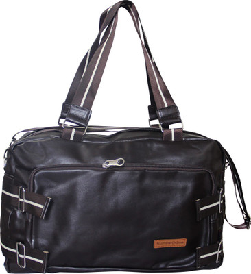 

Moladz SUBWAY DUFFLE BAG BROWN Small Travel Bag - Small(Brown)