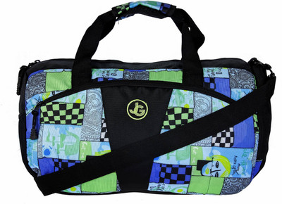 

JG Shoppe 15 inch/38 cm AOL Duffel Bag Travel Duffel Bag(Black)