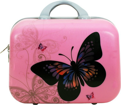 

Styler Pink Butterfly Print Small Travel Bag - Small(Pink)