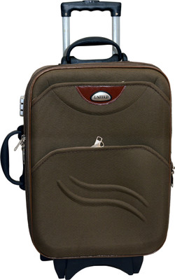 

United Bags UTB24018 TTone D Pkt Expandable Small Travel Bag - Medium(Brown)