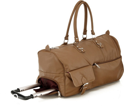 

Mboss STB 002 BEIGE Small Travel Bag - Cabin Luggage(Beige)