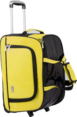 

Pragmus Duffel With Trolley Small Travel Bag - Medium(Yellow)