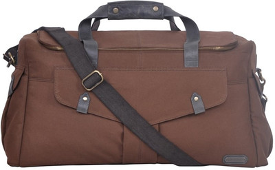 

Justanned Duffle Small Travel Bag(Brown)