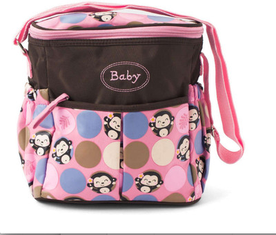 

Ez-life Happy Monkey-Pink Small Travel Bag(Pink)