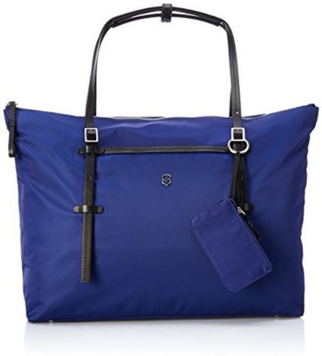 

Victorinox Victoria Charisma Carry-All Tote With Tablet / eReader Pocket Small Travel Bag(Blue)