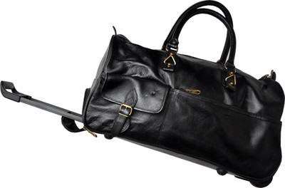 

Bag Jack 2 inch/5 cm Canum Duffel Strolley Bag(Black)