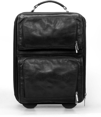 

Brune Luggage Trolley Portfolio Small Travel Bag - Small(Black)