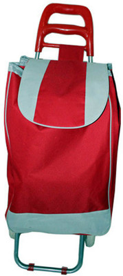 

Styler Canvas Shopping Trolley Small Travel Bag - Large(Red)
