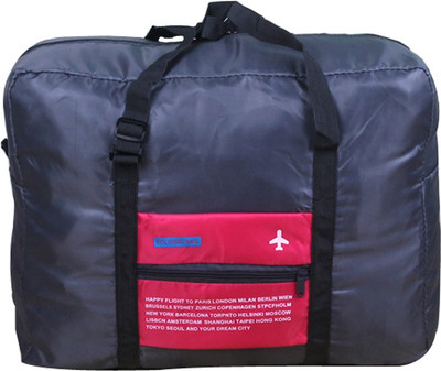 

Uberlyfe Waterproof Large Capacity Folding Small Travel Bag(Grey)