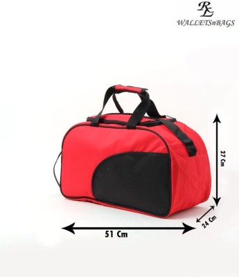 

Walletsnbags Stylish Small Travel Bag - Medium(Red)