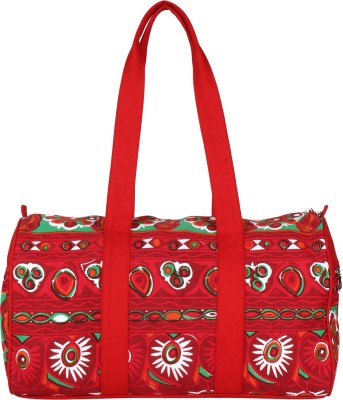 

Anekaant Overnigther Small Travel Bag - Medium(Red)