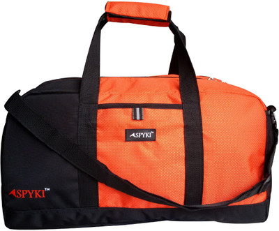 

Spyki Excellent Small Travel Bag - Medium(Orange, Black), Black;orange