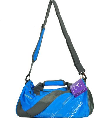 Sprint Foldable Travel Sports And Gym Bag Small Travel Bag - Medium(Blue)