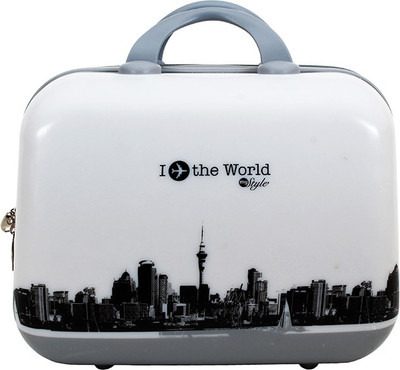 

Styler White Buildings Print Small Travel Bag - Small(White)