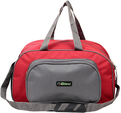 

Bleu Duffle Small Travel Bag - Standard(Red, Grey), Grey;red