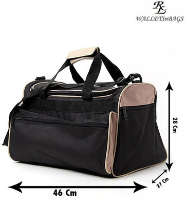

Walletsnbags Bonanza Travel Small Travel Bag - Small(Black)
