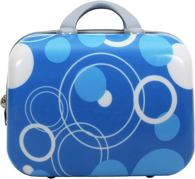 

Styler Blue Circles Print Small Travel Bag - Small(Blue)