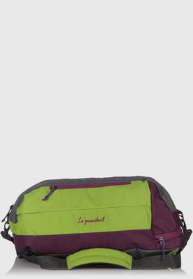 

President Dual Green-Purple Small Travel Bag - Medium(Green, Purple)