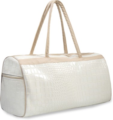 

Felicita Weekender Small Travel Bag - Large(White)